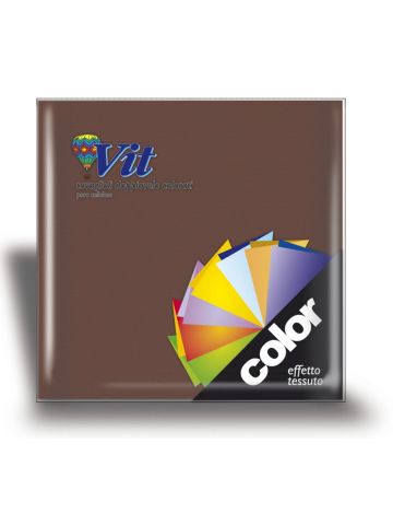 Vit Tovagliolo Marrone 32x32 2veli | Home Essential