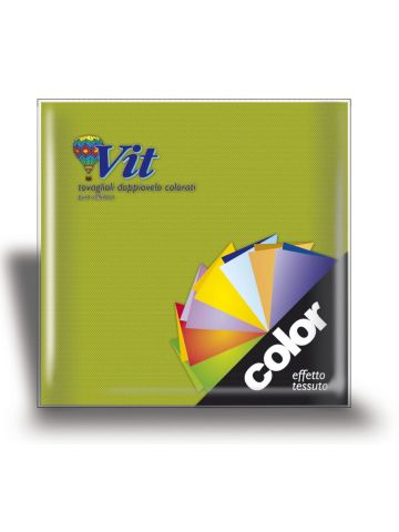 Vit Tovagliolo Verde Acido 32x32 2veli | Home Essential