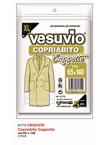 Vesuvio Copriabito 65x140 5pz | Home Essential